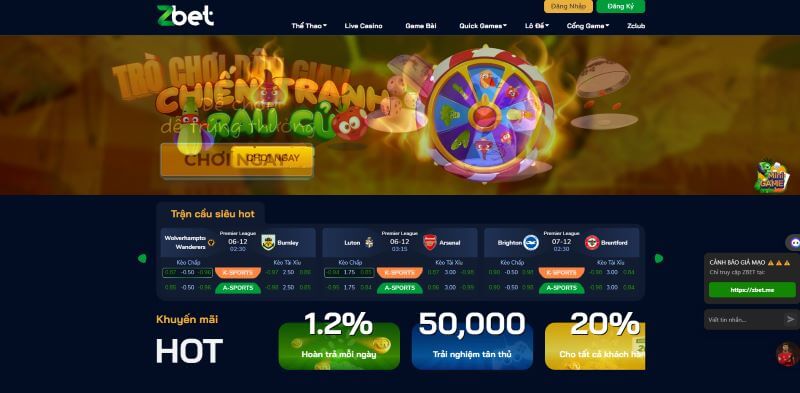 ZBET - Triển ngay tài khoản cá cược tại ZBET để nhận ngay ưu đãi hấp dẫn - Update 2025 2 ZBET là sân chơi trực tuyến uy tín nhất hiện nay