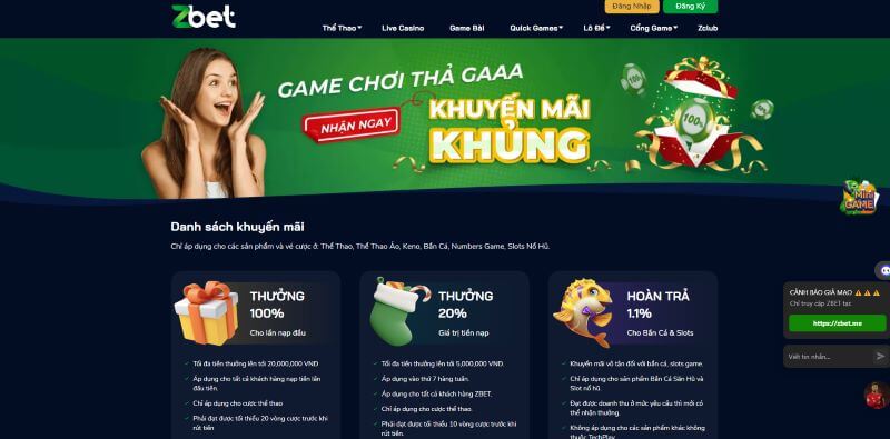 ZBET - Triển ngay tài khoản cá cược tại ZBET để nhận ngay ưu đãi hấp dẫn - Update 2025 4 Các khuyến mãi hot của nhà cái ZBET