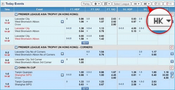 3 cách soi odds running chi tiết và chuẩn xác cho tân thủ 2 Odds Hong Kong