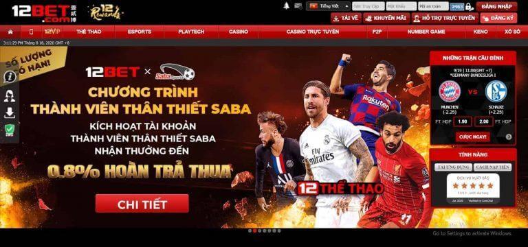 12Bet – Nhà cái uy tín, chất lượng hàng đầu thị trường - Update 3/2023 2 Đồng hành cùng 12Bet – Nhà cái uy tín, chất lượng hàng đầu thị trường