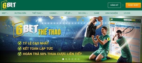 6Bet – Nhân tố mới tiềm năng nhất làng cá cược - Update 3/2023 1 Đồng hành cùng 6Bet – Nhân tố mới tiềm năng nhất làng cá cược