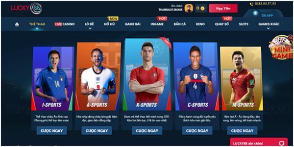Nhà cái Lucky88 – Địa chỉ cá cược uy tín được đánh giá cao - Update 3/2023 4 Nhà cái Lucky88 – Địa chỉ cá cược uy tín hàng đầu thị trường hiện nay