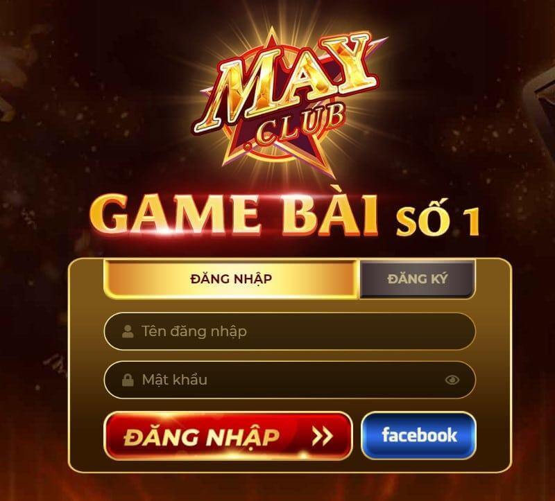 May Club - Cổng game bài đổi thưởng An toàn - Uy tín - Chất lượng Update 07/2023 3 Hướng dẫn đăng kí tài khoản và đăng nhập May Club