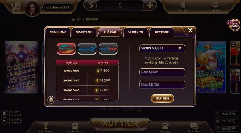 V8 Club - Cổng game cá cược bùng nổ trong năm 2023 - Update 07/2023 4 V8 Club 4 - V8 Club