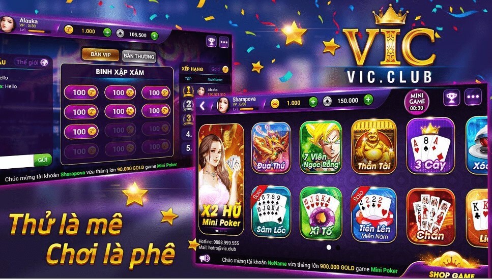Vic Club – Thương hiệu game bài đổi thưởng Việt siêu hot tại Quốc tế - Update 07/2023 1 Đôi lời về nhà cái Vic Club