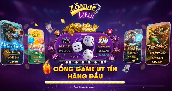 Zonvip – Cổng game đổi thưởng uy tín số 1 – Sân chơi quốc dân dành cho mọi cược thủ 1 Đôi lời về cổng game đổi thưởng Zonvip