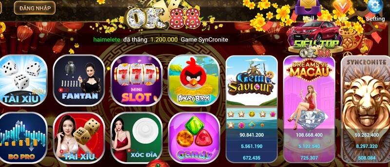 OK88 – Review cổng game đổi thưởng uy tín số 1 thị trường 3 Tìm hiểu những sản phẩm cược hấp dẫn nhất OK88