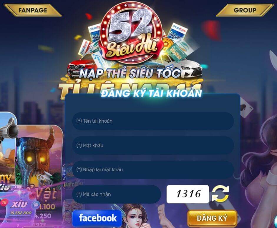 CỔNG GAME SIÊU HŨ 52 CÓ GÌ ĐỂ ĐƯỢC GỌI LÀ CỔNG GAME ĐỔI THƯỞNG UY TÍN NHẤT HIỆN NAY? 5 Hướng dẫn đăng ký tài khoản tại Siêu hũ 52.