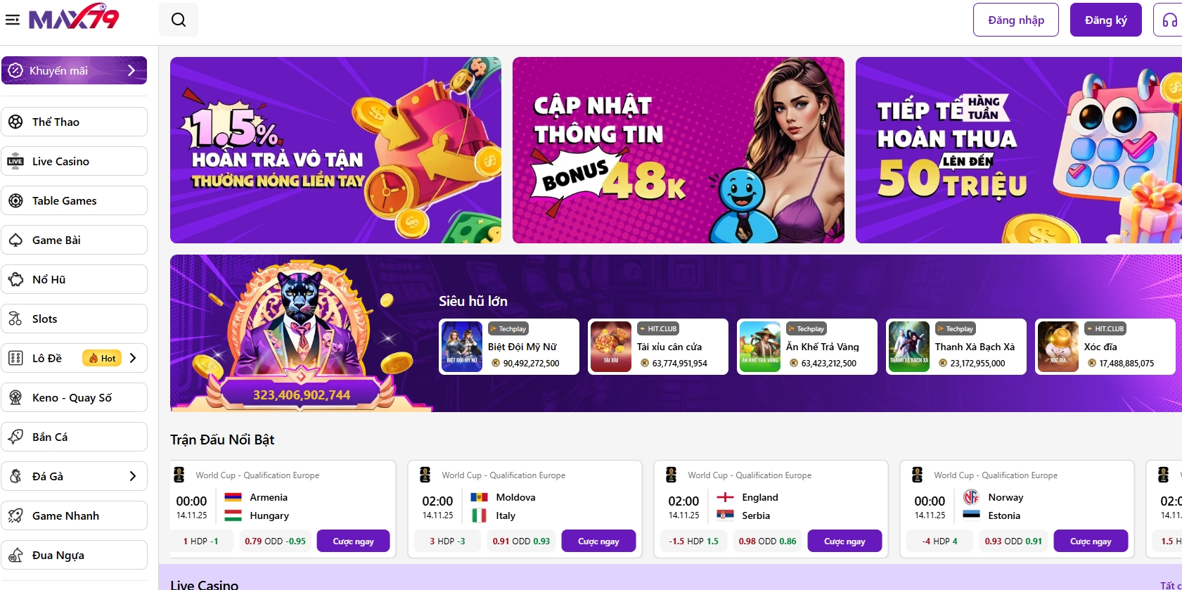 Max79 - Những điều cần biết về nhà cái đẳng cấp 2025 2 Max79