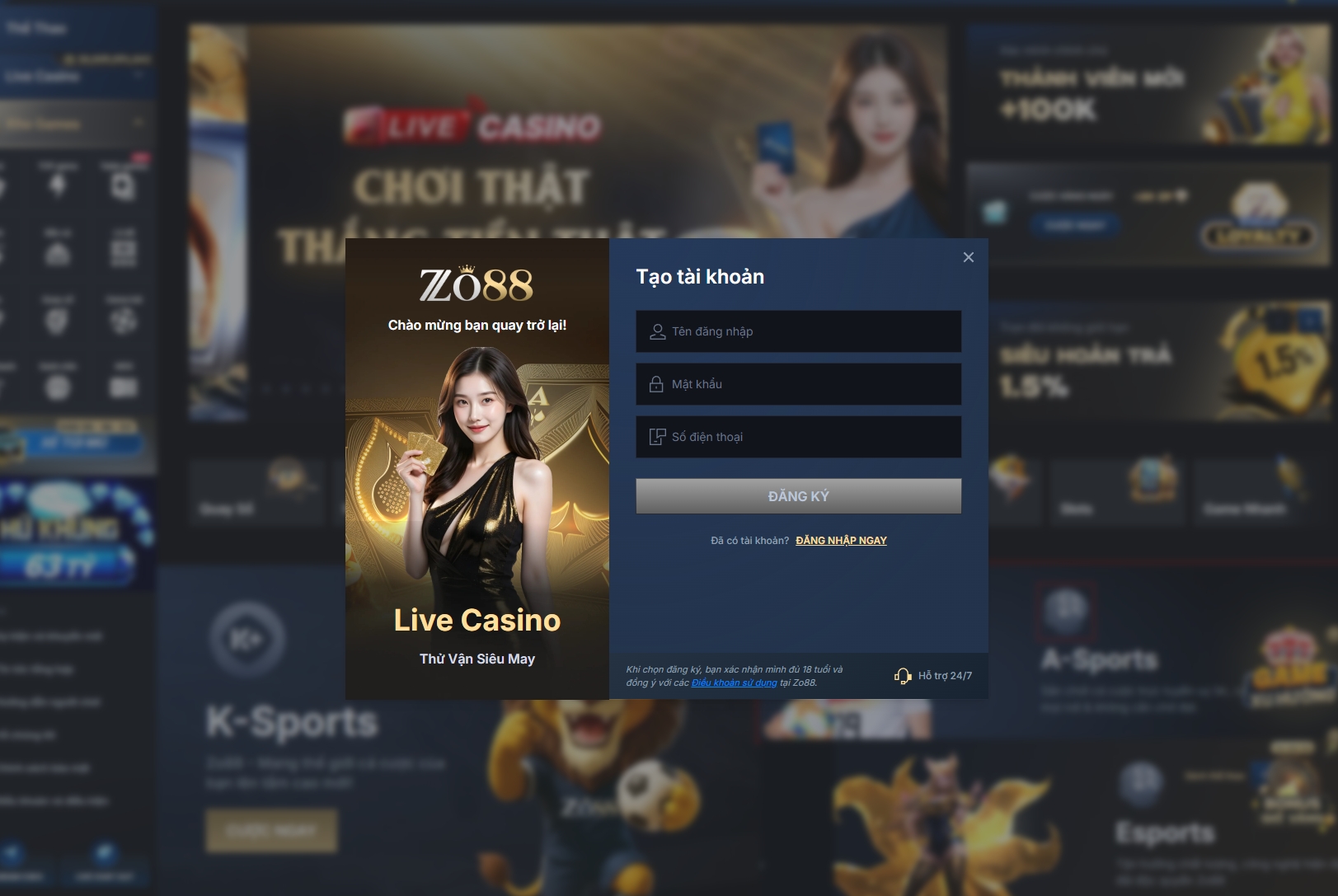 Zo88 - Cổng game slot quay hũ đẳng cấp số một 3 zo88 dk - Zo88